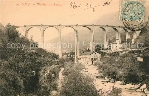AK / Ansichtskarte Nice_Alpes_Maritimes Viaduc Nice_Alpes_Maritimes