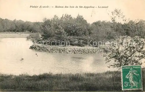 AK / Ansichtskarte Plaisir Canal Ste Appoline Plaisir