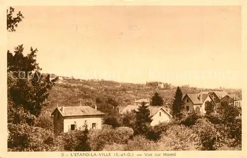 AK / Ansichtskarte L_Etang la Ville Vue sur Mareil L_Etang la Ville