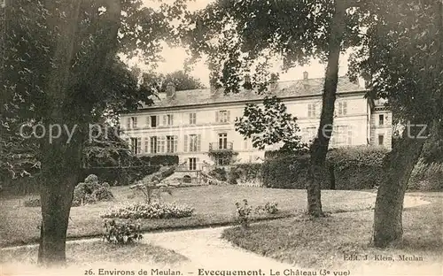 AK / Ansichtskarte Evecquemont Chateau Evecquemont