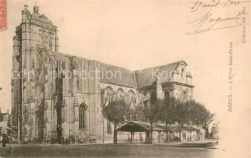 AK / Ansichtskarte Dreux Saint Pierre Kirche Dreux