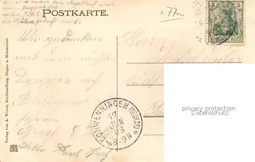 AK / Ansichtskarte Singen_Hohentwiel Schauspielhalle Hohentwiel Kuenstlerkarte Singen Hohentwiel