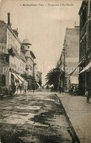 AK / Ansichtskarte Saint Raphael_Var Boulevard Felix Martin Saint Raphael Var