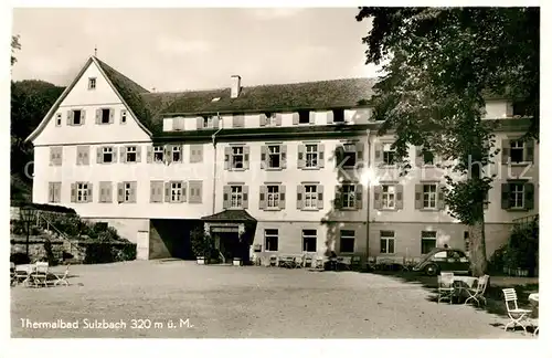 AK / Ansichtskarte Bad_Sulzbach Muentner Schumann Heim im Renchtal Bad_Sulzbach