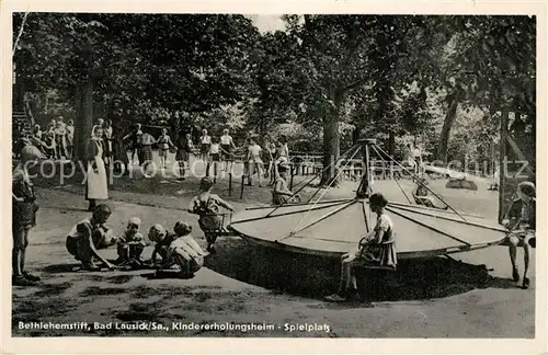 AK / Ansichtskarte Bad_Lausick Bethlehemstift Kindererholungsheim Spielplatz Bad_Lausick