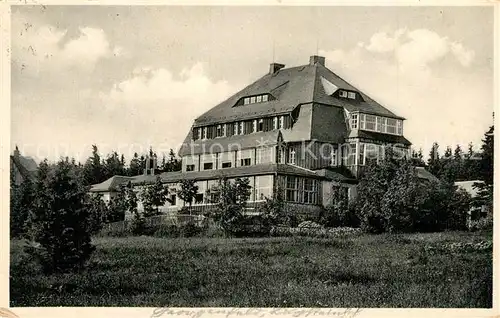 AK / Ansichtskarte Georgenfeld Hotel Lugsteinhof Georgenfeld