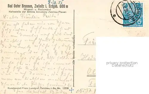 AK / Ansichtskarte Bad_Guter_Brunnen Teilansicht Mineral  und Radiumbad 