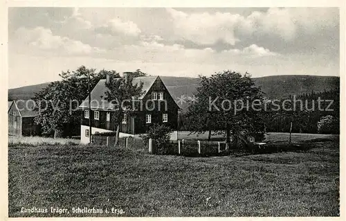 AK / Ansichtskarte Schellerhau Landhaus Traeger Schellerhau