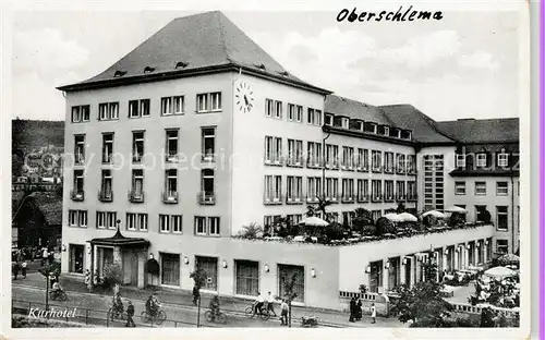 AK / Ansichtskarte Oberschlema_Erzgebirge Kurhotel Radiumbad Oberschlema_Erzgebirge