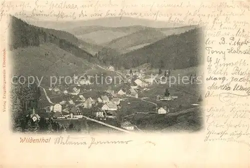 AK / Ansichtskarte Wildenthal_Eibenstock Landschaftspanorama Wildenthal_Eibenstock