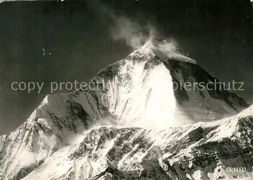 AK / Ansichtskarte Himalaja Dhaulagire Expedition Schweiz Himalaja