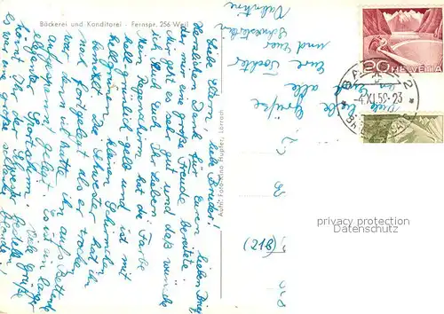 AK / Ansichtskarte Weil_am_Rhein Kaffee Hamm Weil_am_Rhein