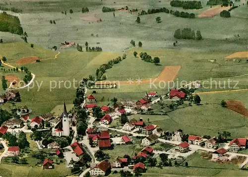 AK / Ansichtskarte Sulzberg_Allgaeu Fliegeraufnahme Sulzberg Allgaeu