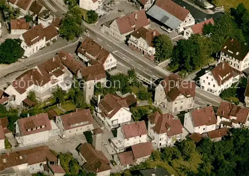 AK / Ansichtskarte Unterreichenbach_Calw Fliegeraufnahme Unterreichenbach Calw