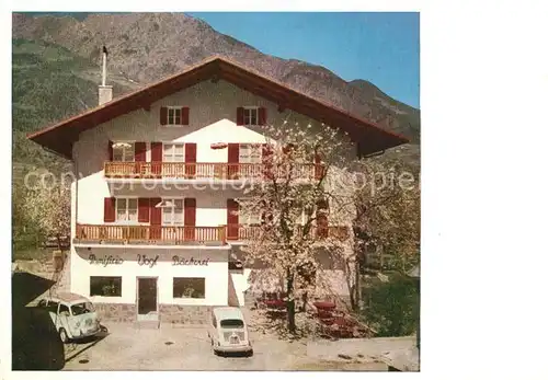 AK / Ansichtskarte Algund_Merano Baeckerei Restaurant Vogl Algund Merano