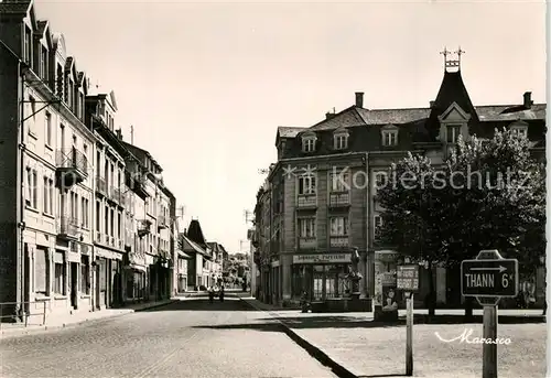 AK / Ansichtskarte Cernay_Elsass Rue Poincare Cernay Elsass