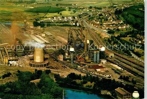 AK / Ansichtskarte Esch Sur Alzette Fliegeraufnahme Esch Sur Alzette