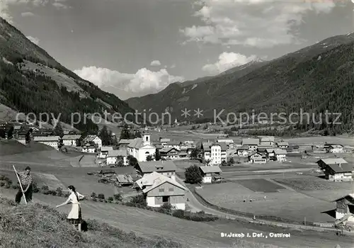 AK / Ansichtskarte Jakob_Defereggen_St Panorama Kirche  Jakob_Defereggen_St