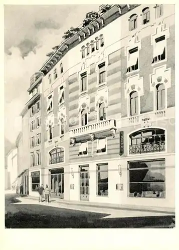 AK / Ansichtskarte Lugano_Lago_di_Lugano Hotel Condor Rigi Lugano_Lago_di_Lugano