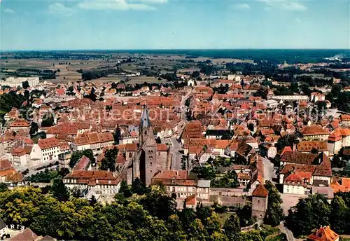 AK / Ansichtskarte Wissembourg Vue generale Wissembourg