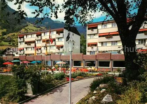 AK / Ansichtskarte Gersau_Vierwaldstaettersee Hotel des Alpes Gersau_Vierwaldstaettersee