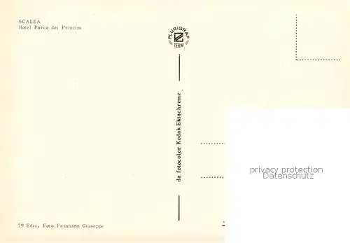AK / Ansichtskarte Scalea Hotel Parco dei Principi Scalea
