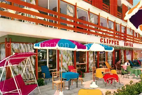 AK / Ansichtskarte Riccione Clipper Hotel Garten Riccione