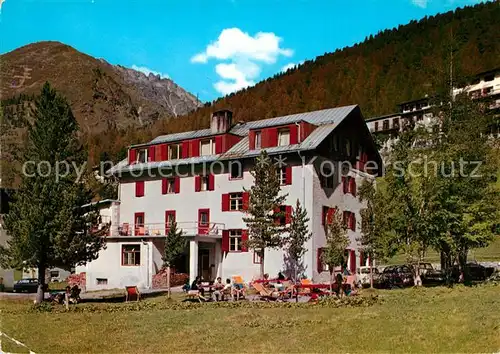 AK / Ansichtskarte Solda_Sulden Hotel Gampen Hof Solda Sulden