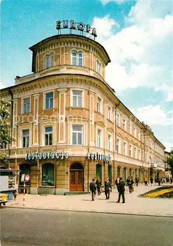 AK / Ansichtskarte Lublin Hotel Europa Lublin