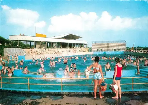 AK / Ansichtskarte Katowice Schwimmbad Katowice
