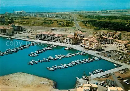 AK / Ansichtskarte Cap d_Agde Port Richelieu Vue aerienne Cap d_Agde