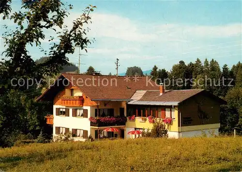 AK / Ansichtskarte Krumbach_Vorarlberg Pension Jaegerheim Krumbach Vorarlberg