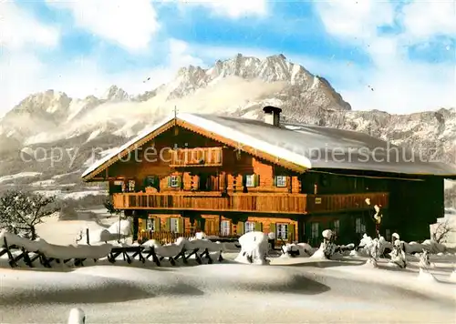 AK / Ansichtskarte St_Johann_Tirol Berggasthaus am Wilden Kaiser St_Johann_Tirol