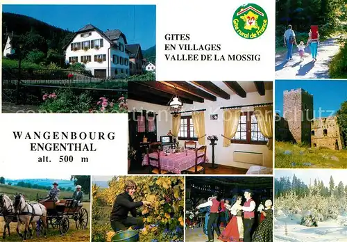 AK / Ansichtskarte Wangenbourg Engenthal Gites en villa Vallee de la Mossig Wangenbourg Engenthal