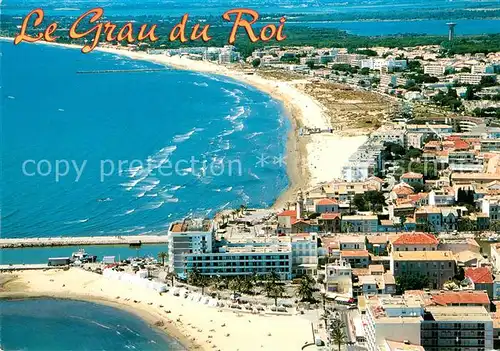 AK / Ansichtskarte Le_Grau du Roi_Gard Fliegeraufnahme Le_Grau du Roi_Gard