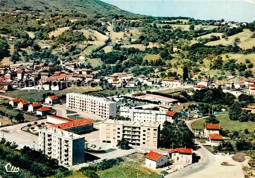 AK / Ansichtskarte Renage Les nouvelles Constructions La Piscine et le Terrain de Camping Vue aerienne Renage