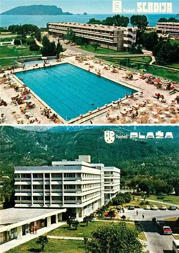 AK / Ansichtskarte Budva Hotel Slavija Hotel Plaza Budva