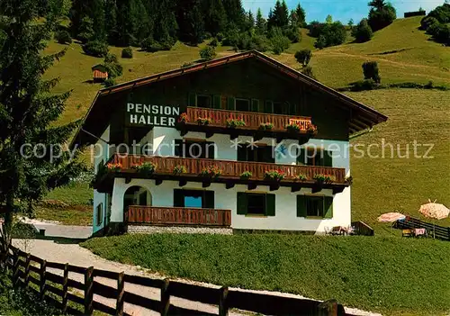 AK / Ansichtskarte Mareit_Sterzing_Suedtirol Pension Haller Mareit_Sterzing_Suedtirol