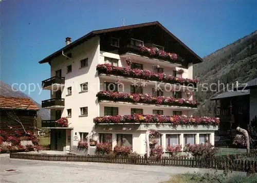 AK / Ansichtskarte Saas_Grund Ferienhaus Granit Saas_Grund