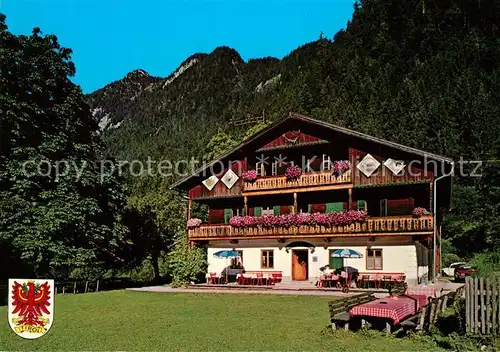 AK / Ansichtskarte Brandenberg_Tirol Forsthaus Kaiserhaus Brandenberg Tirol