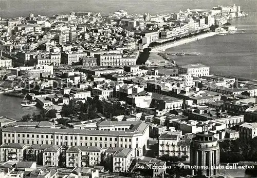 AK / Ansichtskarte Siracusa Panorama vista dall aereo Siracusa