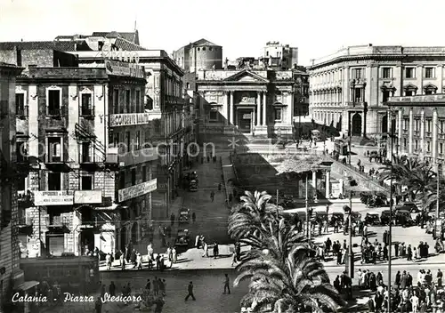 AK / Ansichtskarte Catania Piazza Stesicoro Catania