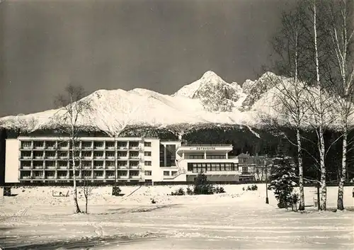 AK / Ansichtskarte Tatranska_Lomnica Zotavovna ROH Morava Tatranska Lomnica