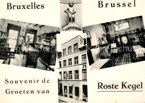 AK / Ansichtskarte Bruxelles_Bruessel Hotel Au Bien Etre Roste Kegel Bruxelles_Bruessel