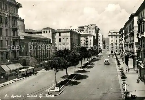 AK / Ansichtskarte La_Spezia Piazza Giuseppe Verdi La_Spezia