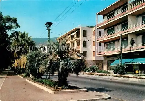 AK / Ansichtskarte Ospedaletti Passeggiata e Via Aurelia Ospedaletti