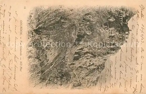 AK / Ansichtskarte Gourdon_Alpes Maritimes Panorama Gourdon Alpes Maritimes