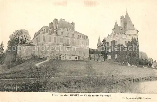 AK / Ansichtskarte Loches_Indre_et_Loire Chateau de Verneuil Loches_Indre_et_Loire