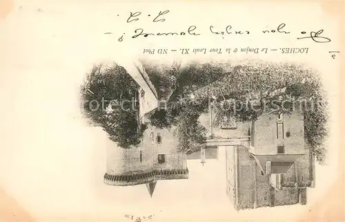AK / Ansichtskarte Loches_Indre_et_Loire Le Donjon Tour Louis XI Loches_Indre_et_Loire