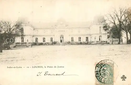 AK / Ansichtskarte Loches_Indre_et_Loire Palais de Justice Loches_Indre_et_Loire